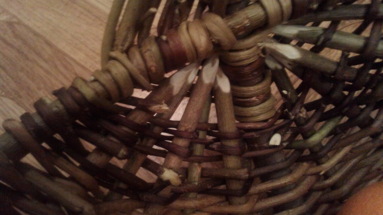 Weave from willow twigs. - My, Weaving from rods, Basket weaving, , Longpost