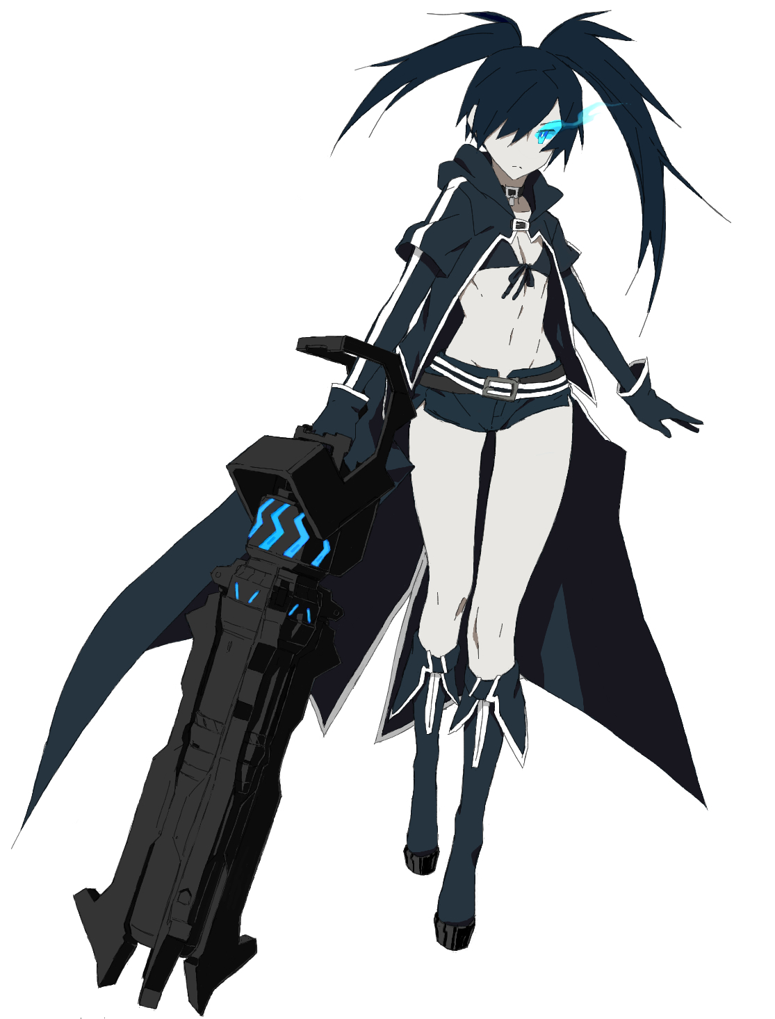 Black rock shooter | Пикабу