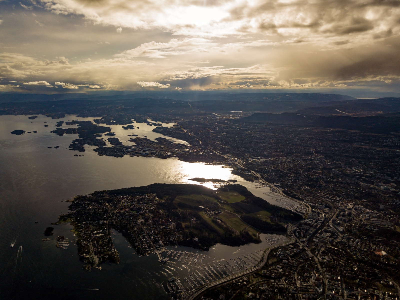 Super High Drone Flights: Oslo - My, Quadcopter, DJI Mavic PRO, Oslo, Longpost, Norway