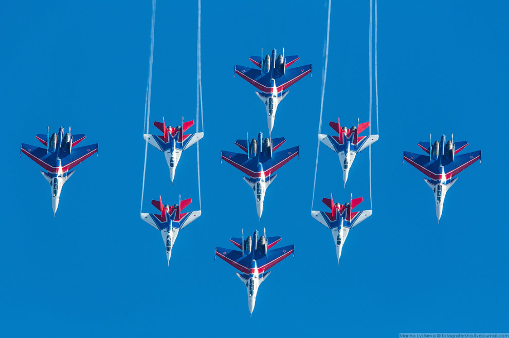 Rehearsal of the Victory Parade 2018 - Parade, May 9, Airplane, Cuban, Russia, Aviation, Longpost, May 9 - Victory Day