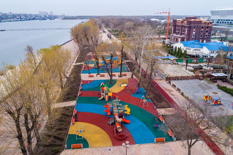 New park opened in Rostov-on-Don - Rostov region, Rostov-on-Don, The park, Longpost