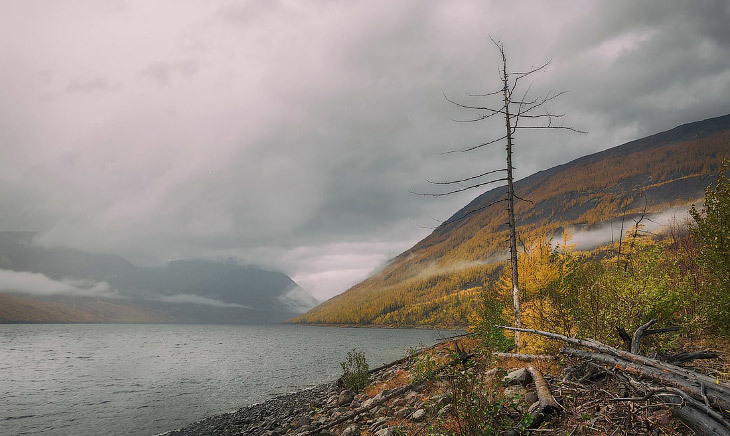 Плато Путорана - Россия, Природа, Плато, Путорана, Горы, Водопад, Длиннопост, Фотография