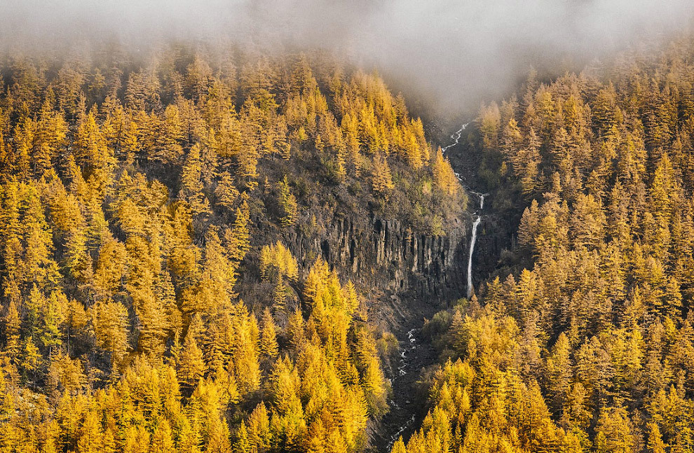 Плато Путорана - Россия, Природа, Плато, Путорана, Горы, Водопад, Длиннопост, Фотография