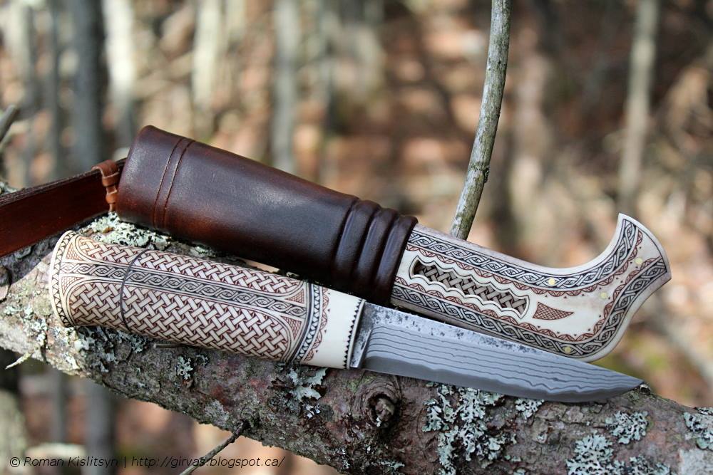 SAMI KNIVES. Roman Kislitsin - My, Knife, Sami, Finn, Hunting knife, , , Puukko, Longpost