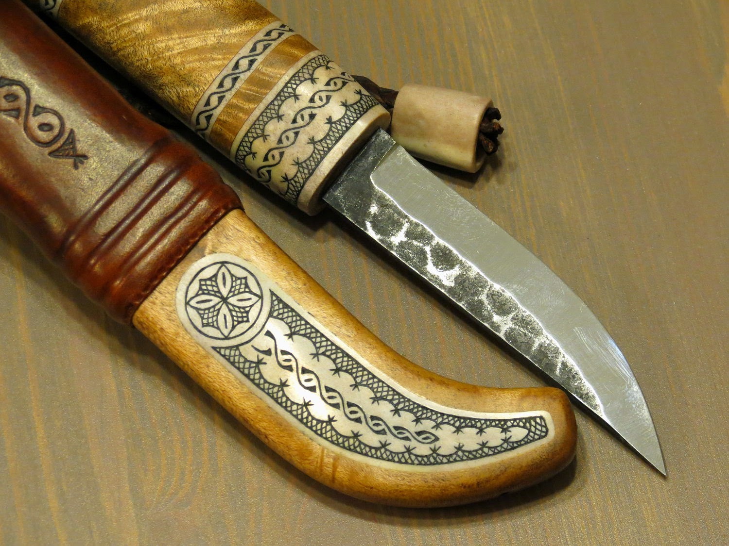 SAMI KNIVES. Roman Kislitsin - My, Knife, Sami, Finn, Hunting knife, , , Puukko, Longpost