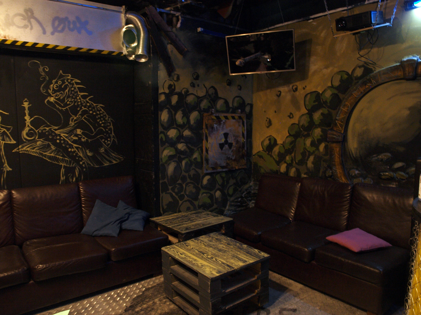 Fifth and final day of work at Fury Lounge - My, Kai Yara, , , Rabbit Hole, Post apocalypse, Interior Design, Longpost