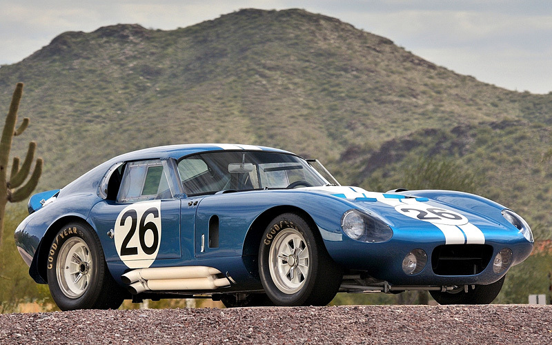 Shelby Cobra Daytona Coupe (1964)
 - Auto, 60th, Speed, Longpost