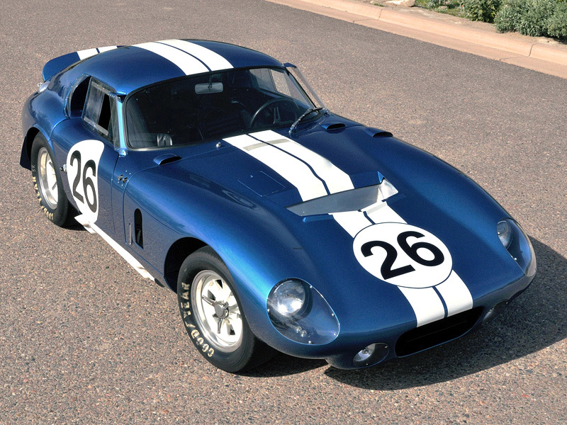 Shelby Cobra Daytona Coupe (1964)
 - Auto, 60th, Speed, Longpost