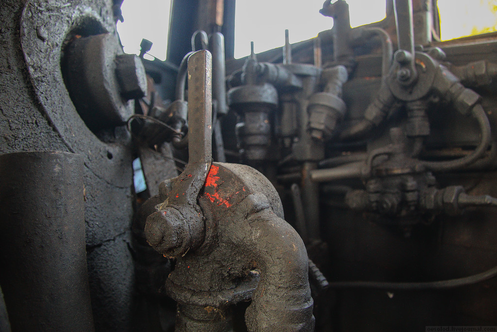 Cemetery of locomotives, Perm region. - Permian, Perm Territory, Cemetery, Video, Longpost