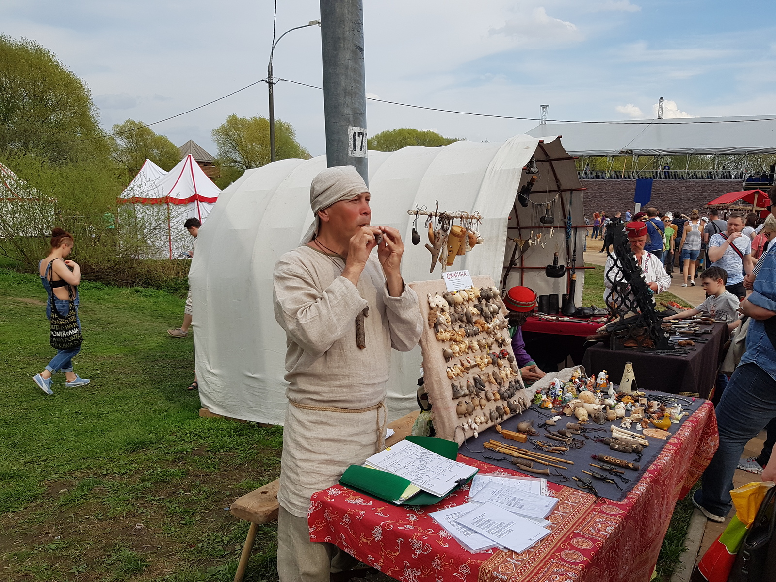 Medieval fair in Kolomenskoye - My, The May holidays, Moscow, Middle Ages, Fair, Kolomenskoe, Longpost