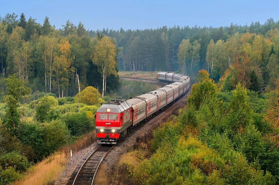 It was cold, it became warm. - My, Russian Railways, A train, Winter, Spring