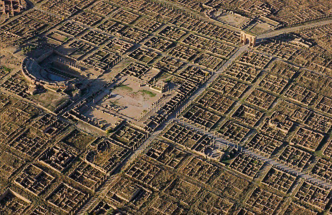 Ruins of a Roman military settlement in Algiers. - Ruin, The Roman Empire, The photo