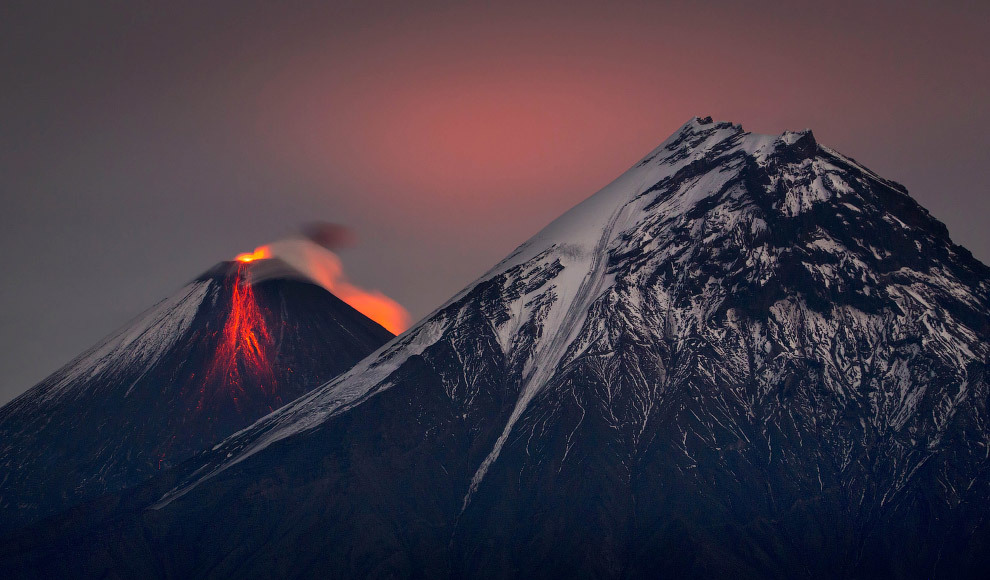 Volcanoes of Kamchatka - Kamchatka, Russia, Volcano, The mountains, Nature, Longpost