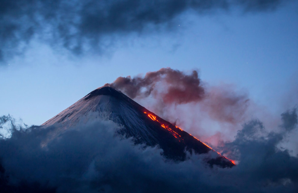 Volcanoes of Kamchatka - Kamchatka, Russia, Volcano, The mountains, Nature, Longpost