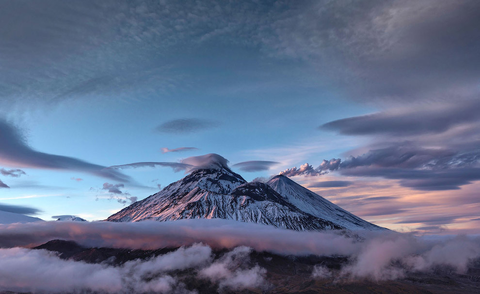 Volcanoes of Kamchatka - Kamchatka, Russia, Volcano, The mountains, Nature, Longpost