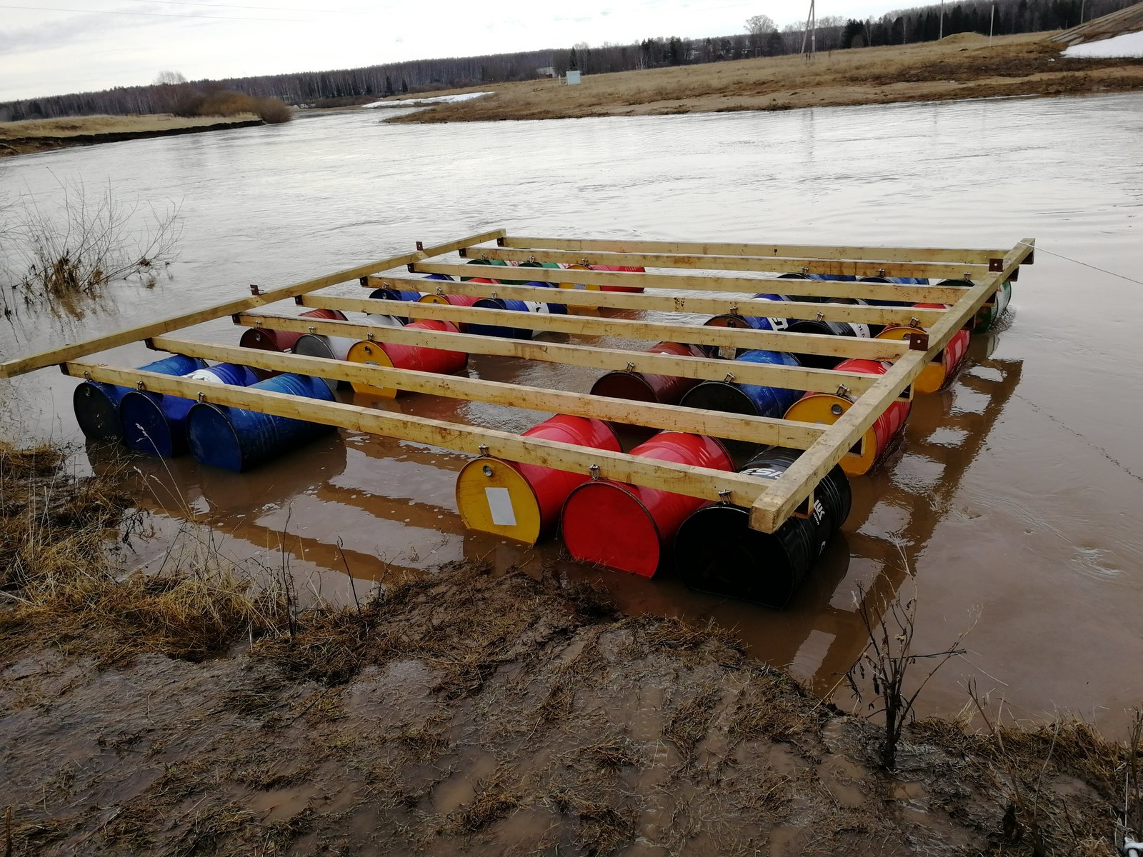 Spring rafting on the Nemda river - My, , May, Leisure, Alloy, Longpost