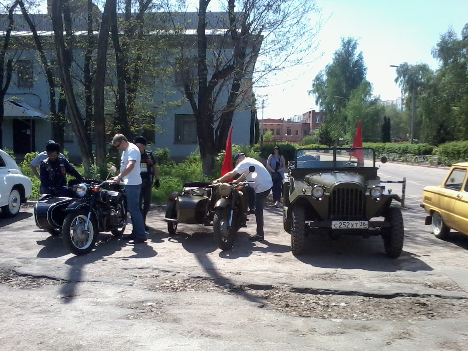 Soon the day of the Great Victory. - My, Retro car, May 9, Video, Longpost, May 9 - Victory Day