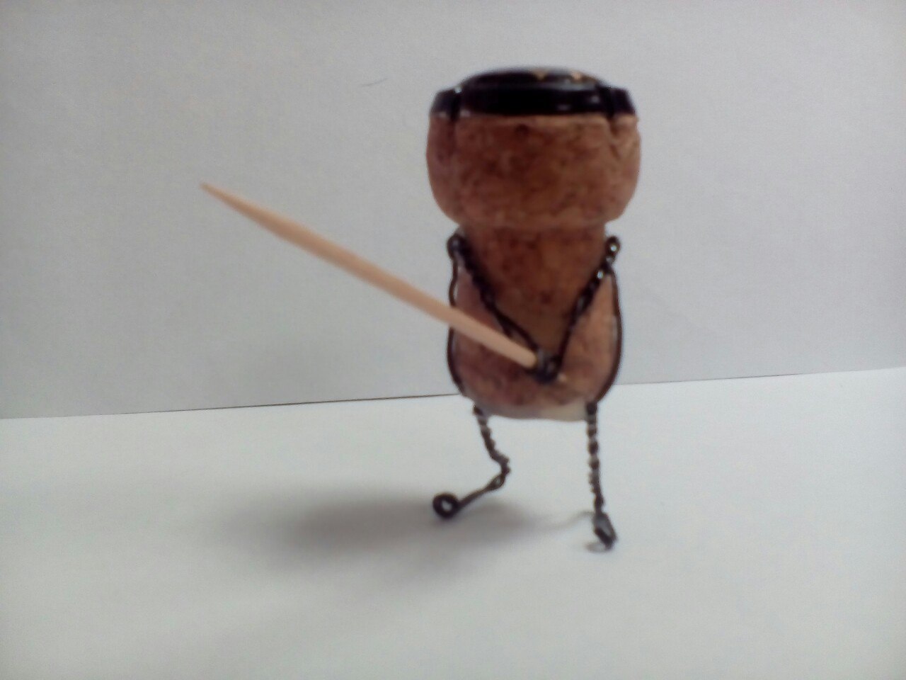 Champagne corks, toothpicks and your army is ready for battle - Army, Humor, Crafts, Longpost