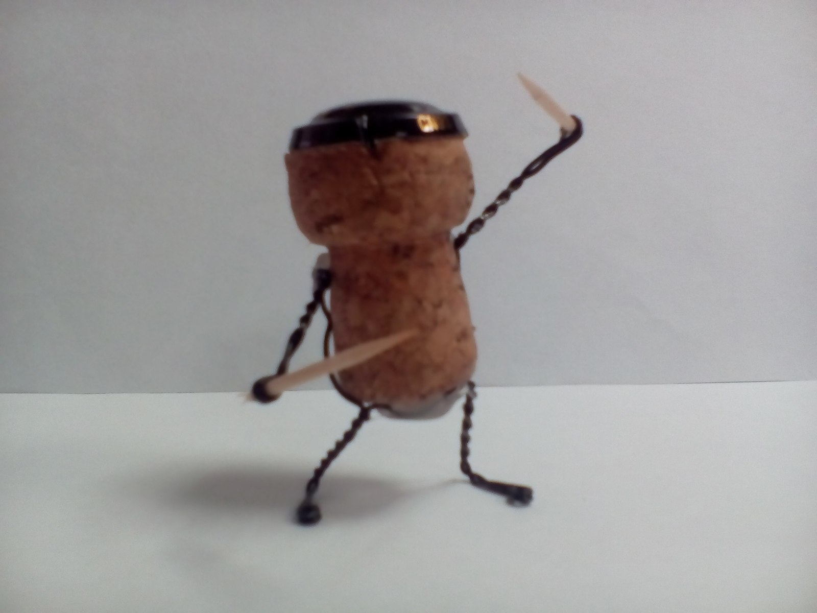 Champagne corks, toothpicks and your army is ready for battle - Army, Humor, Crafts, Longpost