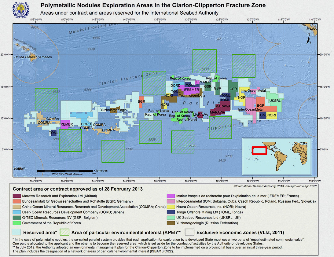 Concerning the province of Clarion Clipperton - , , , Minerals, Ocean, , Longpost