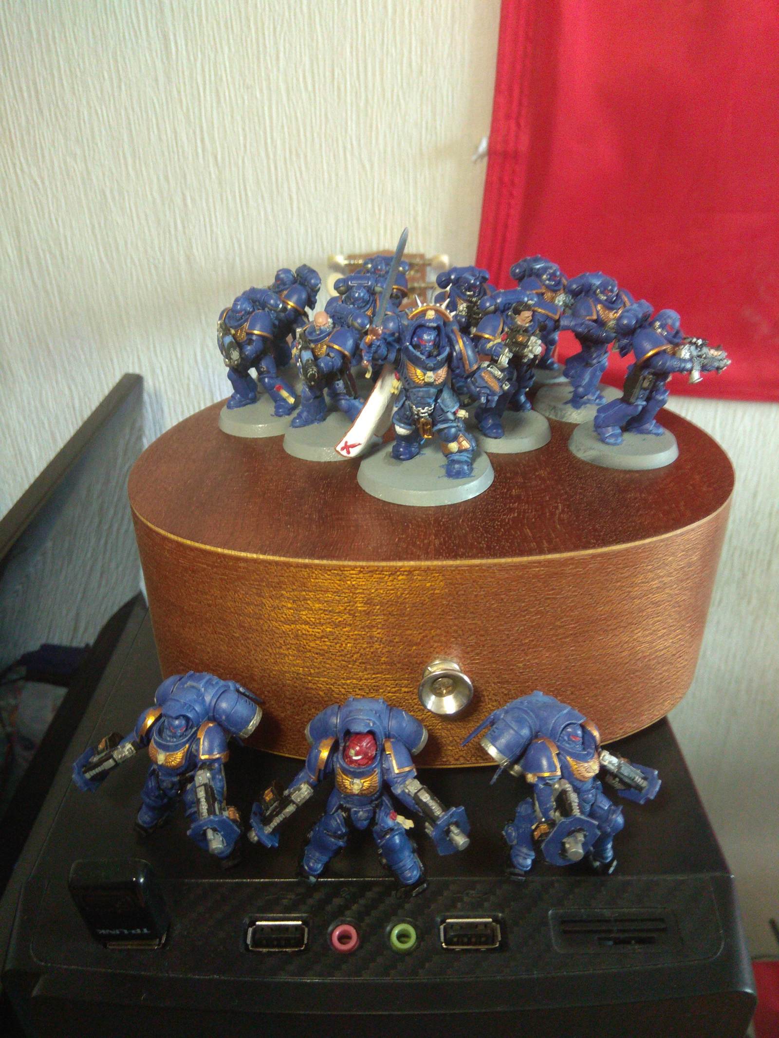 Primaris Cosmodes painted first. - My, Warhammer, Warhammer 40k, Wh miniatures, Primaris space marines, Painting, Video, Longpost