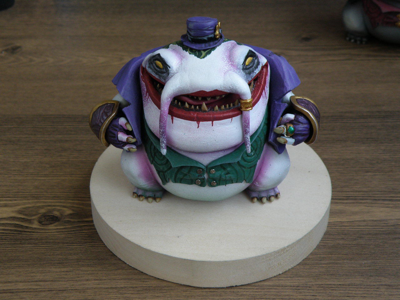 Tahm Kench is the river king. - My, LOL, , League of legends, Craft, Game art, Sculpting, Polymer clay, Longpost