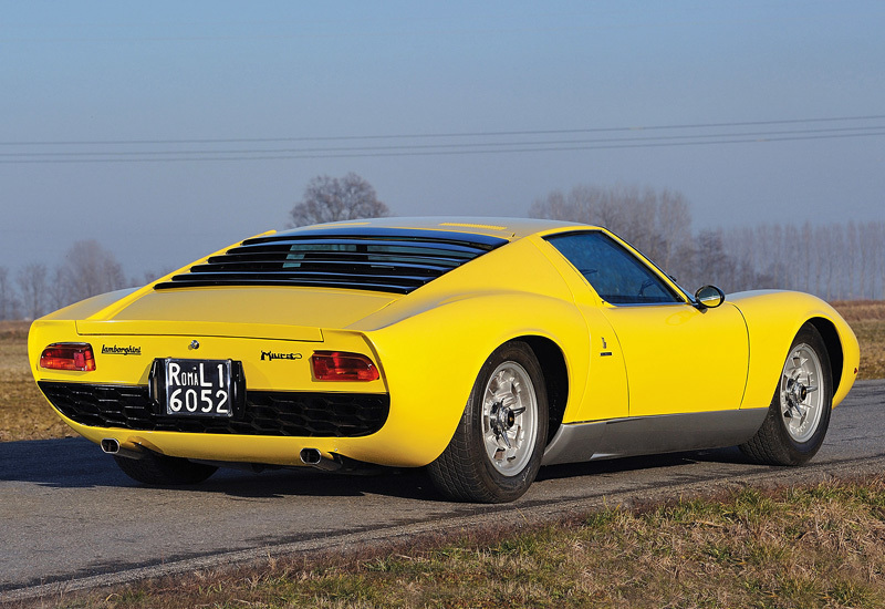 Lamborghini Miura P400 (1967) - Auto, 60th, Eyelashes, Longpost