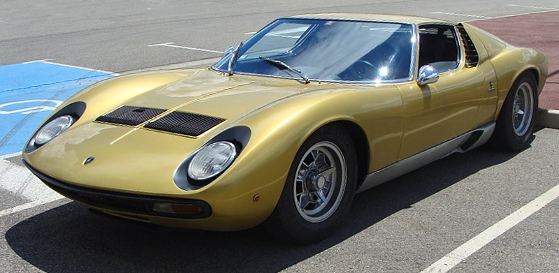 Lamborghini Miura P400 SV (1971)
 - Auto, 70-80 years, Longpost