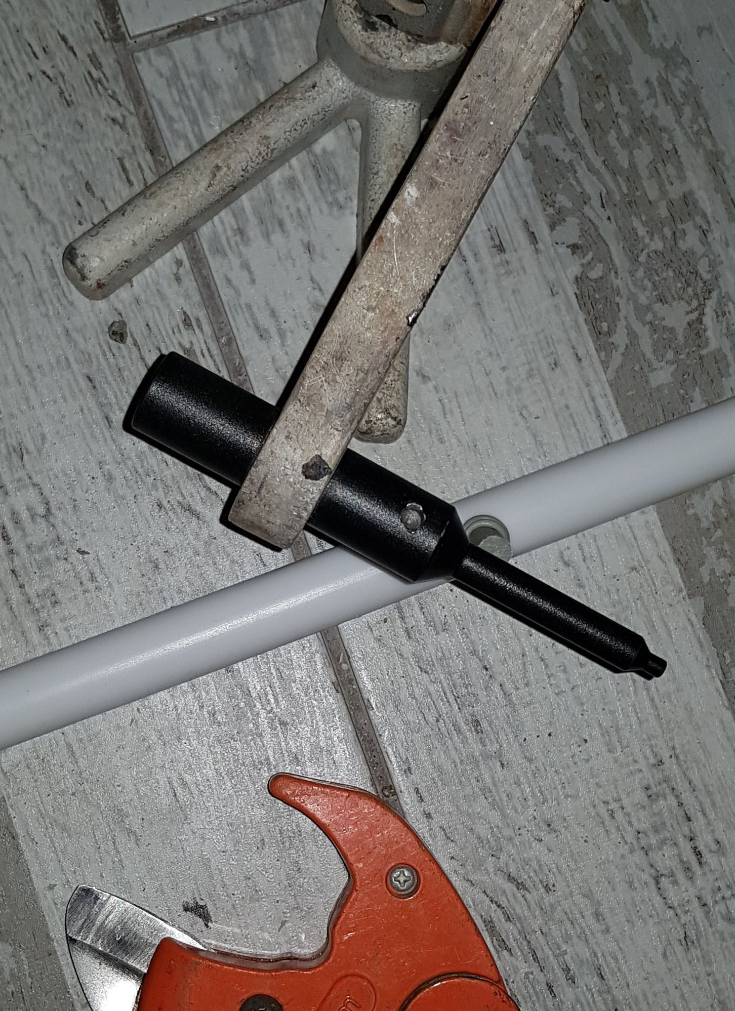 Plastic pipe repair. - My, Plumber, Repair, Longpost