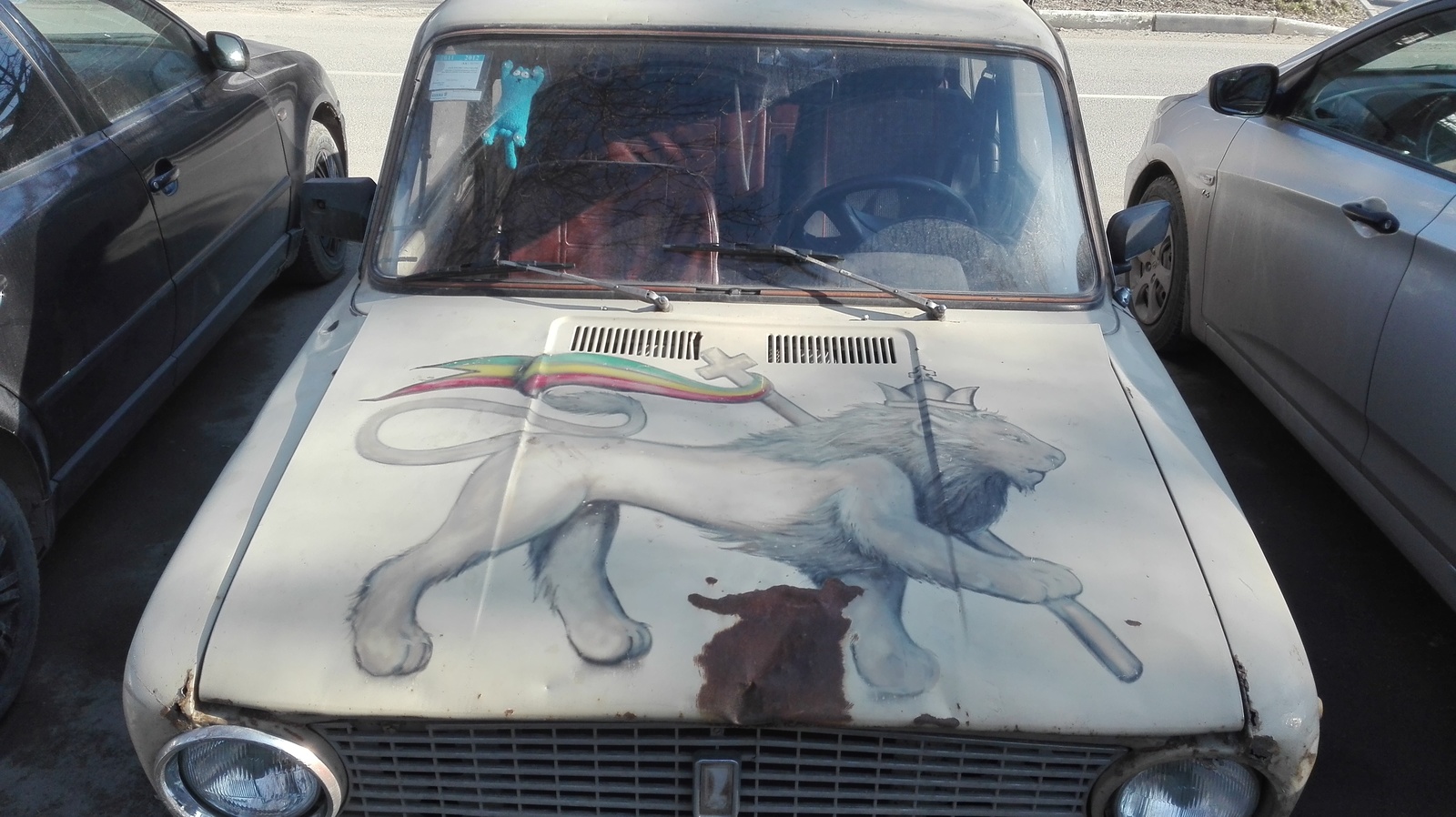 Rastaman and music lover - Auto, Airbrushing, Crimea, Jah, Rock