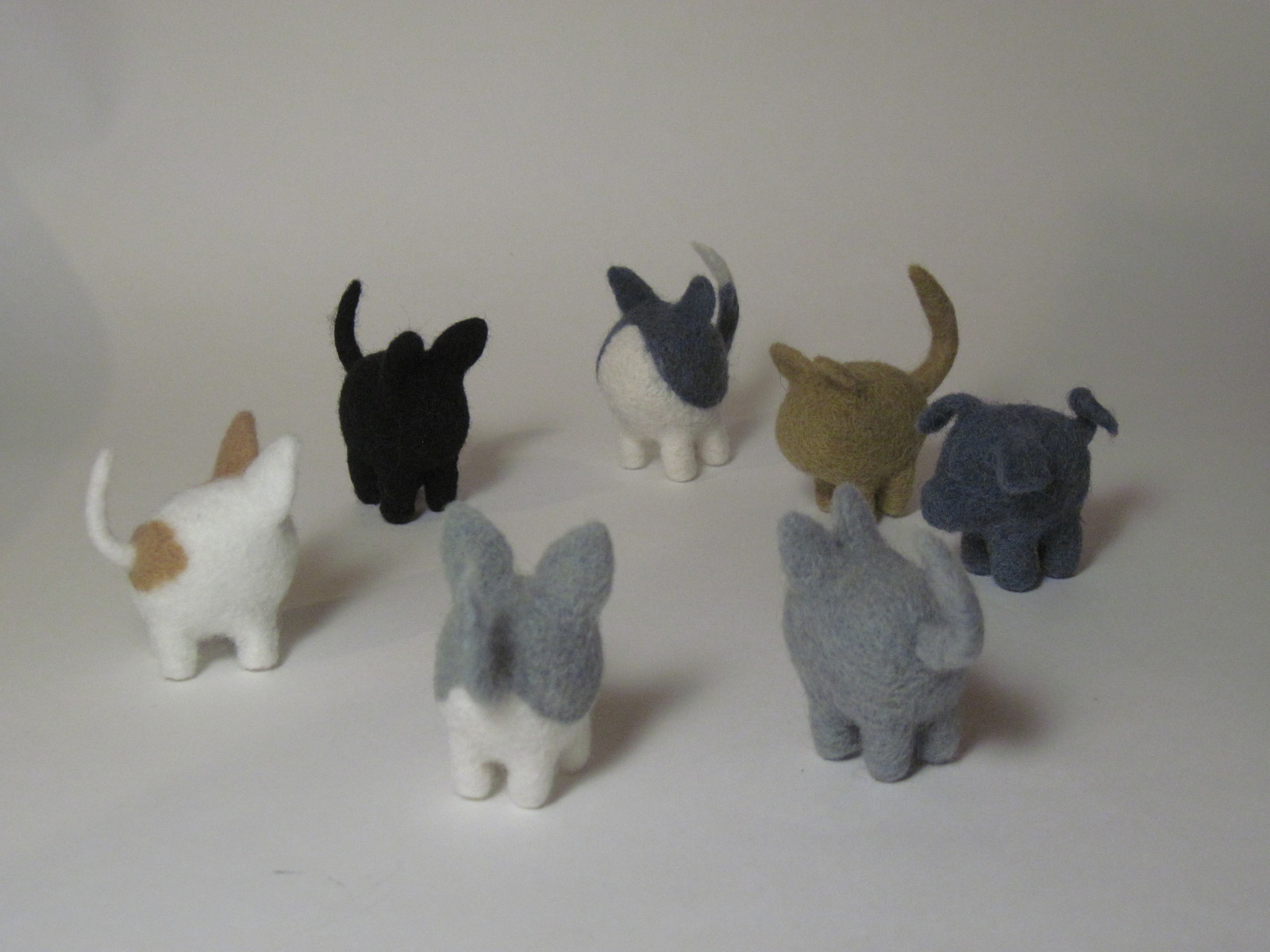 Another flock - My, Dry felting, Needlework without process, Handmade, cat, Presents, Longpost