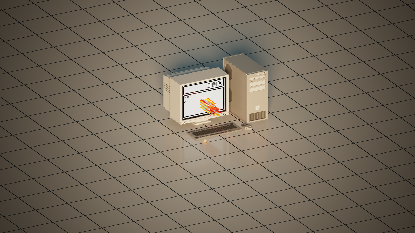 Defective pixels
 - My, Voxelart, Computer, Magic, Gamedev, Retro, Old school