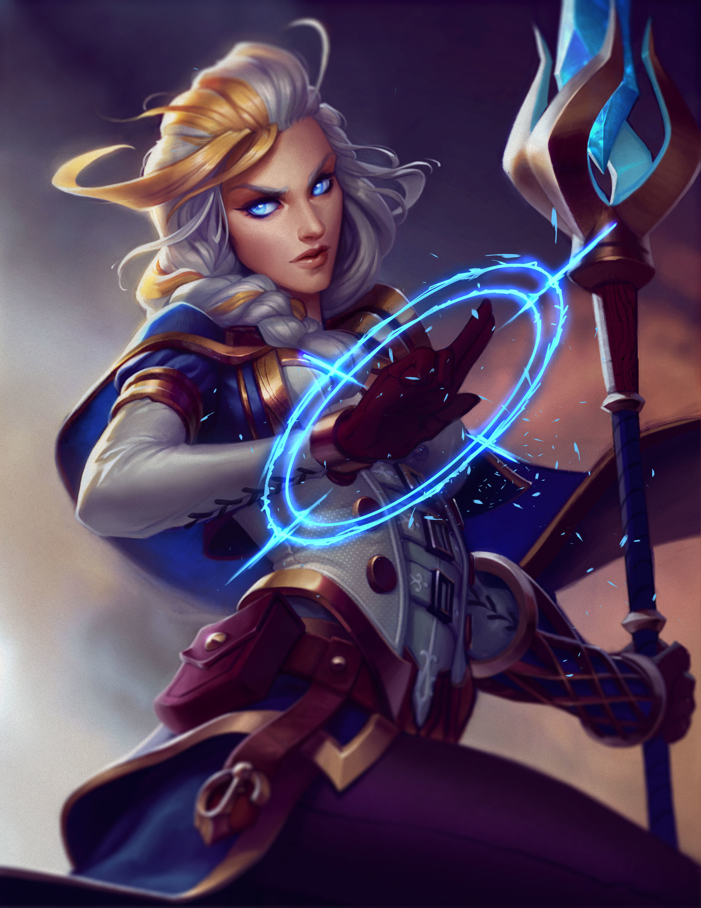 Jaina Proudmore - Art, Girls, Warcraft, Games, Jaina Proudmoore, 