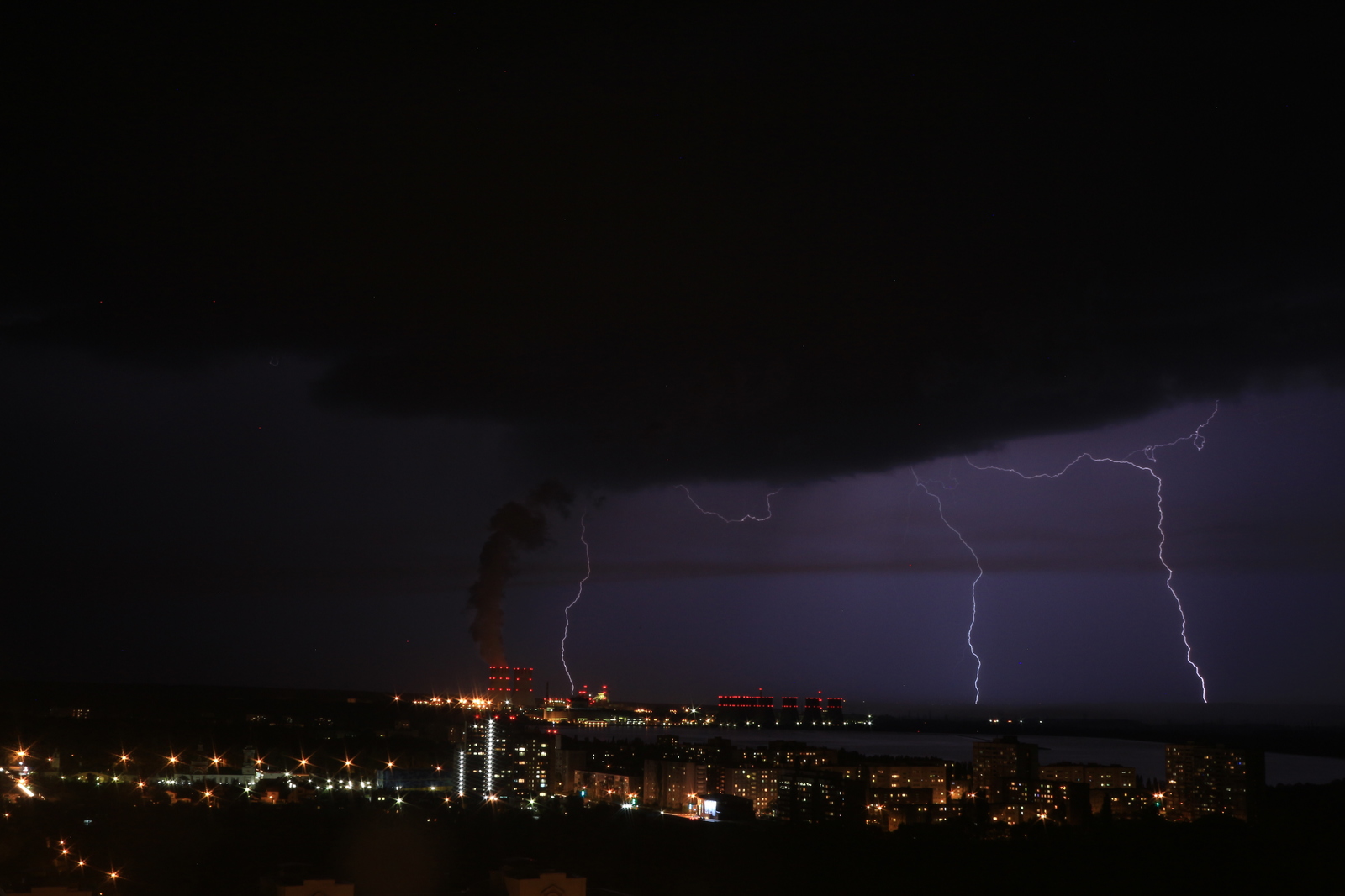 NV NPP, Groza. - My, My, The photo, Thunderstorm, Longpost