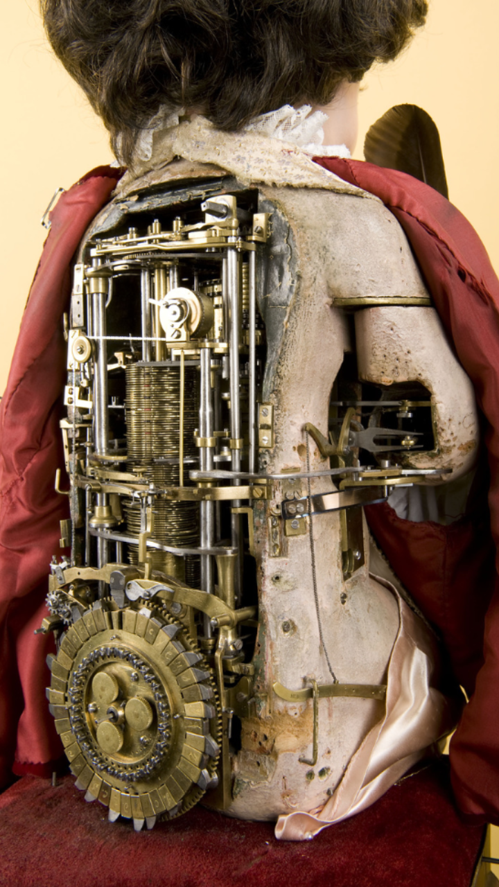 The 250-year-old robot is still working. - Robot, Mechanism, Doll, Longpost