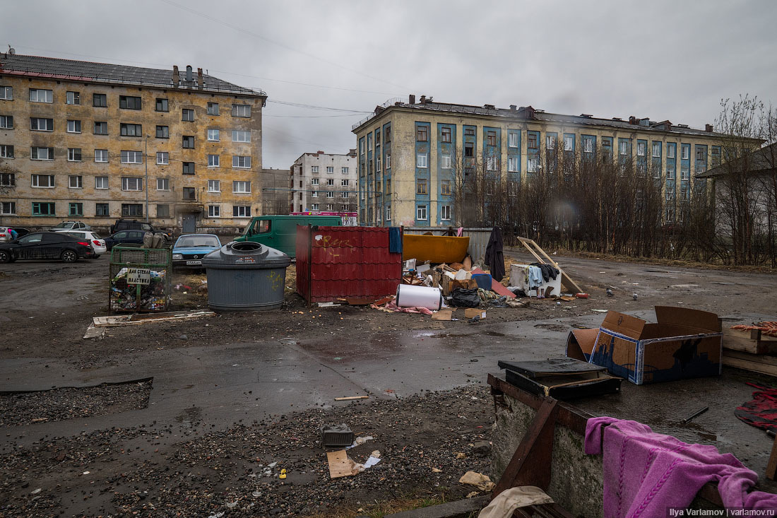 Murmansk: cursed city (I. Varlamov) part 3. - Murmansk, Ilya Varlamov, Darkness, Mat, Travels, Livejournal, Longpost