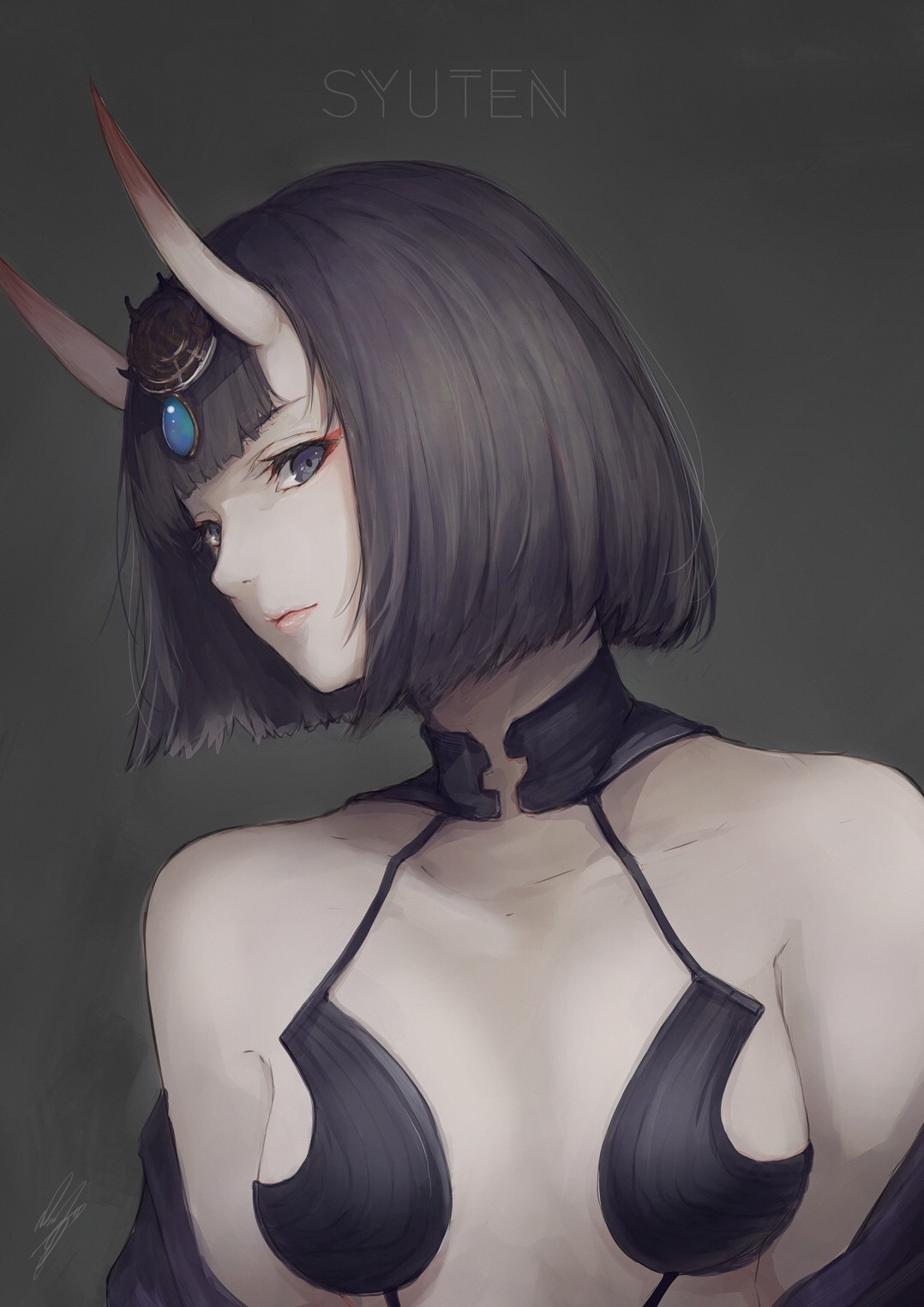 Shuten douji - Anime art, Anime, Fate, Shuten douji, Marumoru