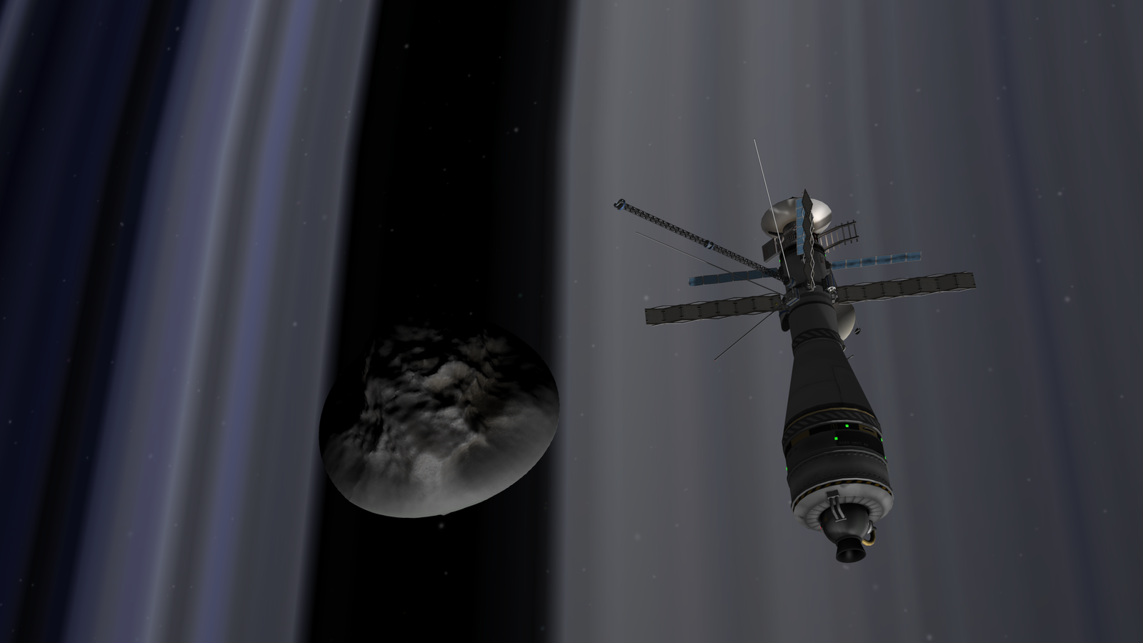 [KSP] Career with GPP, part 6. Splendor of Planet Tellumo. - My, Kerbal space program, Games, Cosmosims, Let-play, Longpost