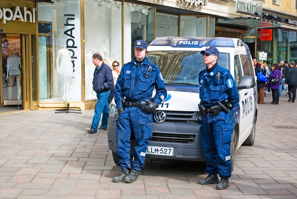 How are violators fined in Finland? - Finland, Police, Fine