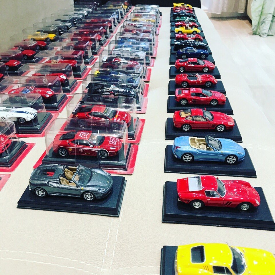 My Ferrari babies - My, Ferrari, Scale model, Collection, Longpost