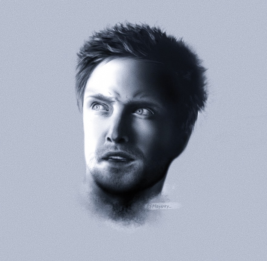 Jesse Pinkman ~ Aaron Paul “Breaking Bad” - My, Breaking Bad, , Art