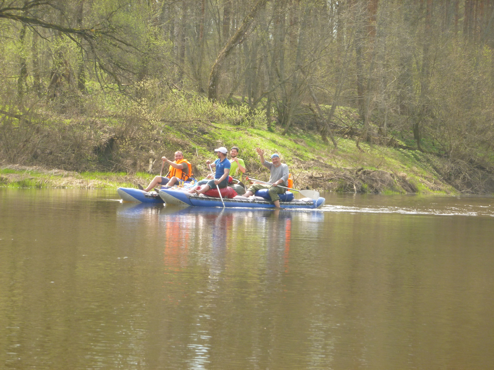 River rafting enthusiasts - My, River rafting, Water tourism, Longpost