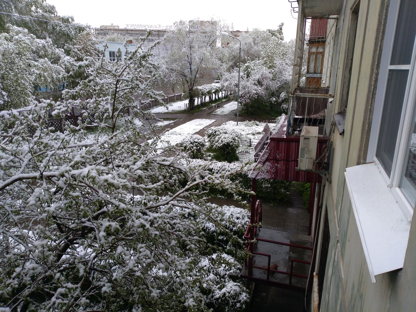 Weather in Ust-Kamenogorsk - My, My place, Peekaboo, Longpost