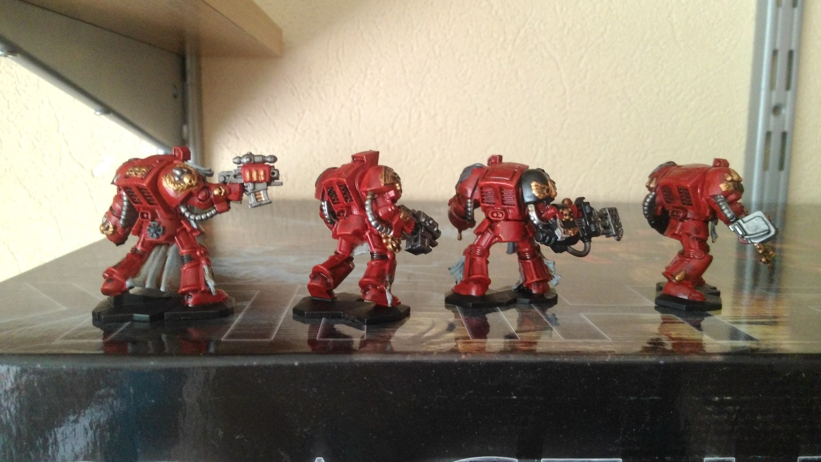 First paint - My, Warhammer 40k, Space Hulk, Painting, Wh miniatures, Blood angels