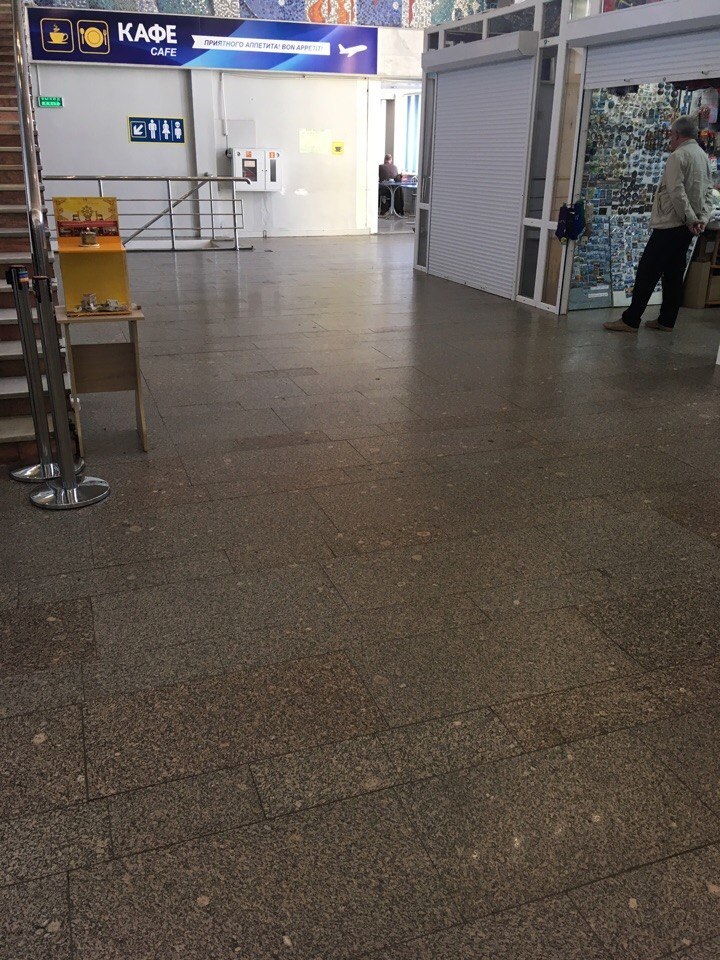 At the Ulan-Ude airport removed everything you can sit on - The airport, Longpost, Ulan-Ude