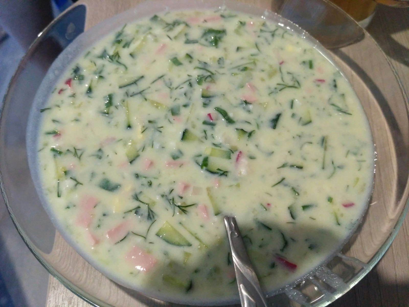 A little about okroshka :) - My, Okroshka, Recipe, Summer, Food