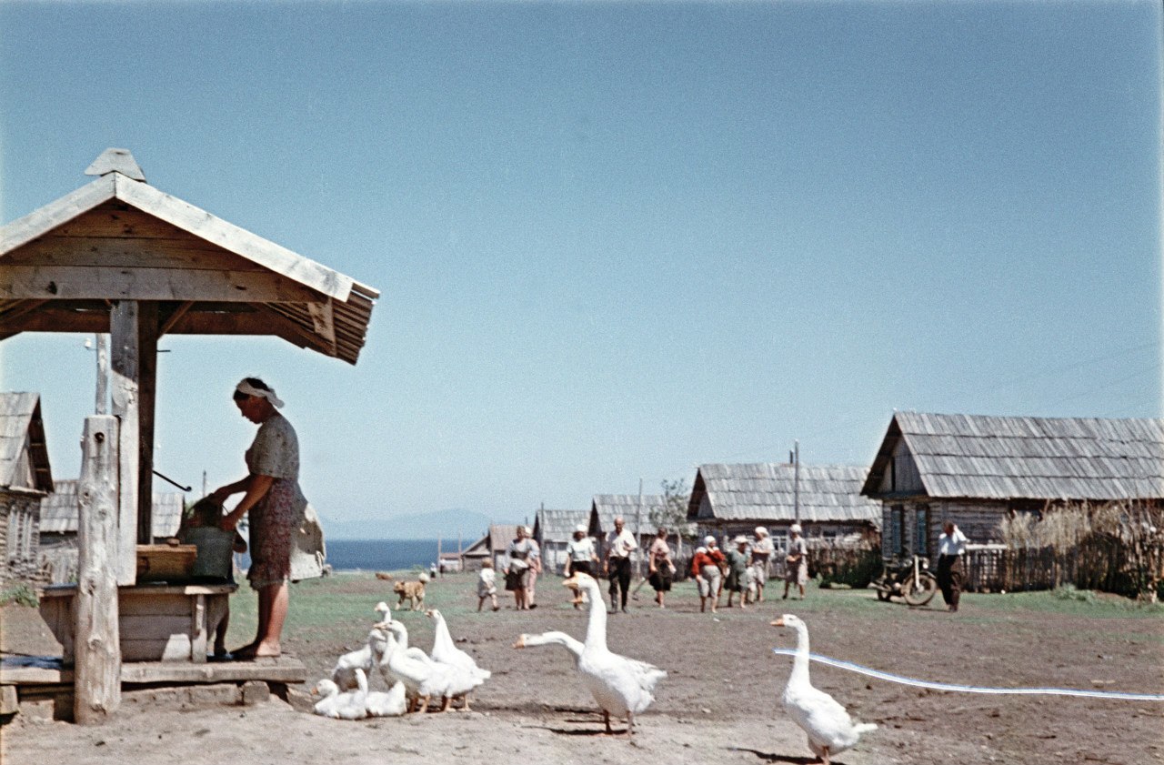 Фотографии Семена Осиповича Фридлянда. 1950-е в цвете. 4 - СССР, Фотография, Семён Фридлянд, Длиннопост