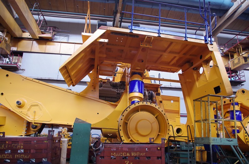 How BelAZ-548 is born. - , Assembly, BelAZ, Longpost