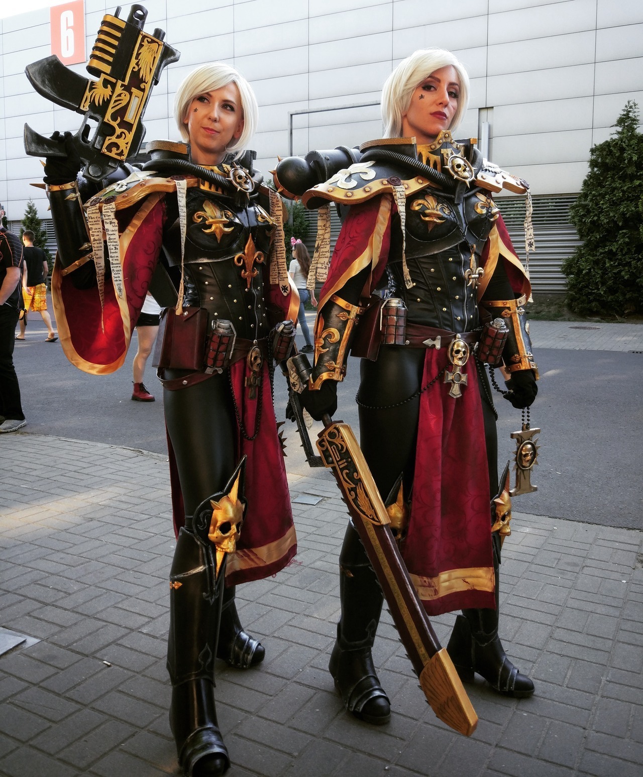 Little sisters - Warhammer 40k, Adepta Sororitas, Cosplay, Girls, Longpost