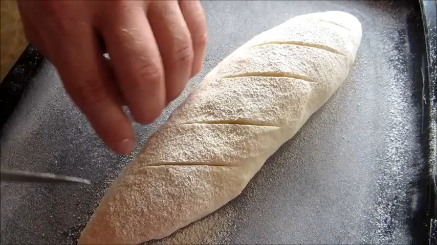 Homemade white bread in the oven - My, Bread, Food, Yummy, Preparation, Recipe, Longpost, Other cuisine, Bakery products, Video